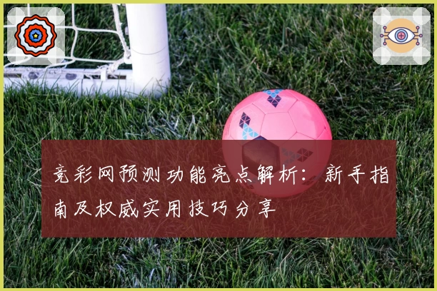 竞彩网预测功能亮点解析：新手指南及权威实用技巧分享
