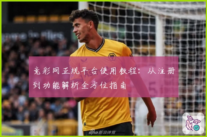 竞彩网正规平台使用教程：从注册到功能解析全方位指南